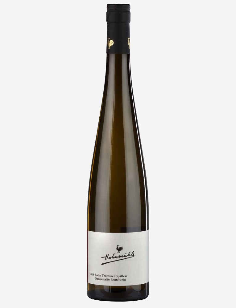Produktfoto: 2018er Roter Traminer Spätlese edelsüß